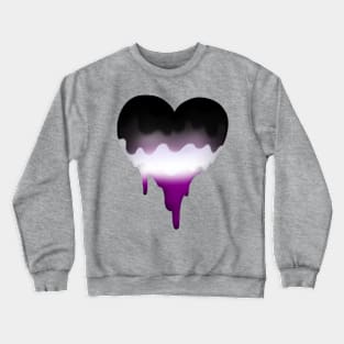 ASEXUAL GRADIENT GREETING CARD Crewneck Sweatshirt